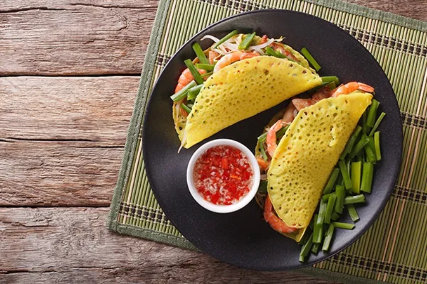 bánh xèo&nbsp;Đà Nẵng Bà Xuân