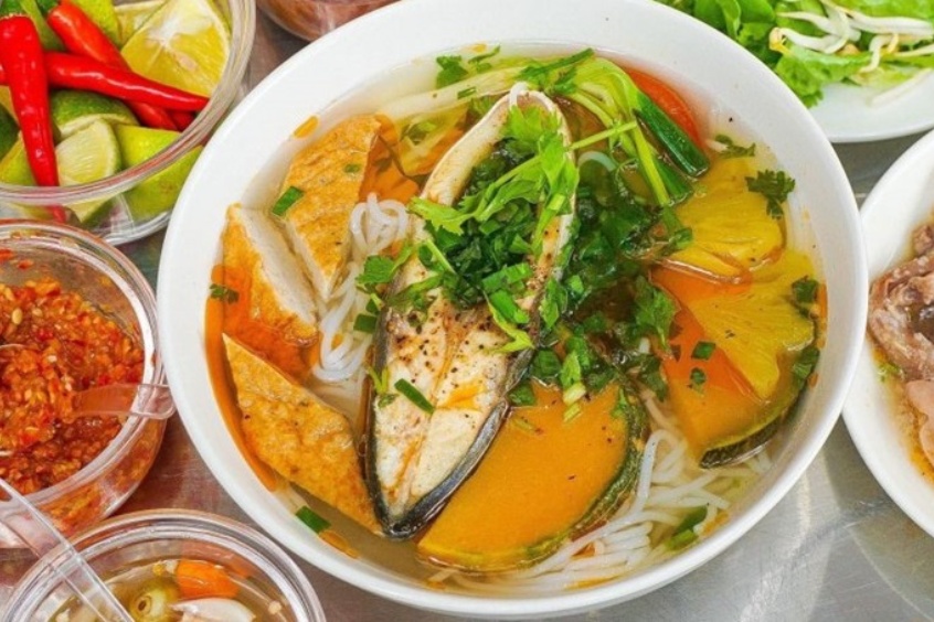 quán bún chả cá bé ny