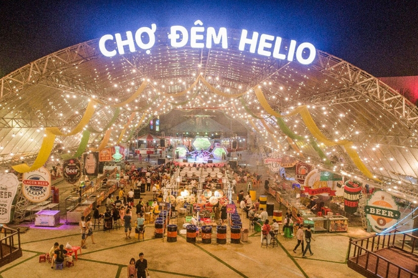 chợ đêm Helio
