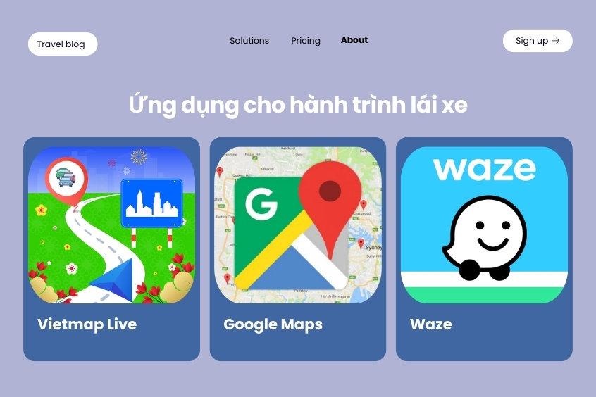 những ứng dụng hỗ trợ lái xe đường dài