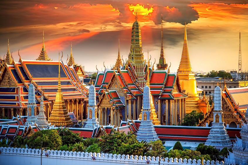 Chùa ở Bangkok ảnh chùa vàng nổi bật và linh thiêng