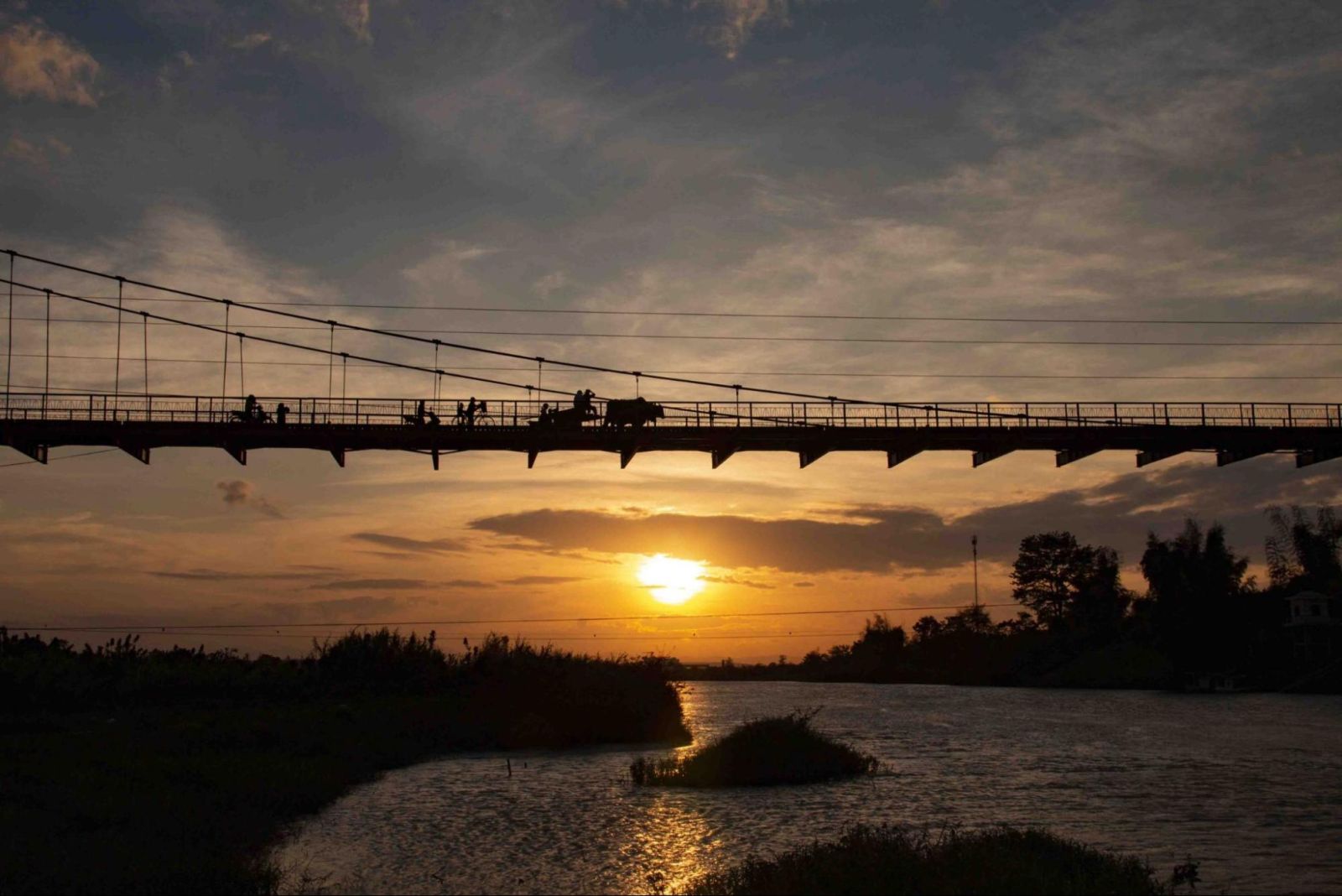 Cầu treo Kon Klor – Nét đẹp của Kon Tum (Ảnh: Internet).