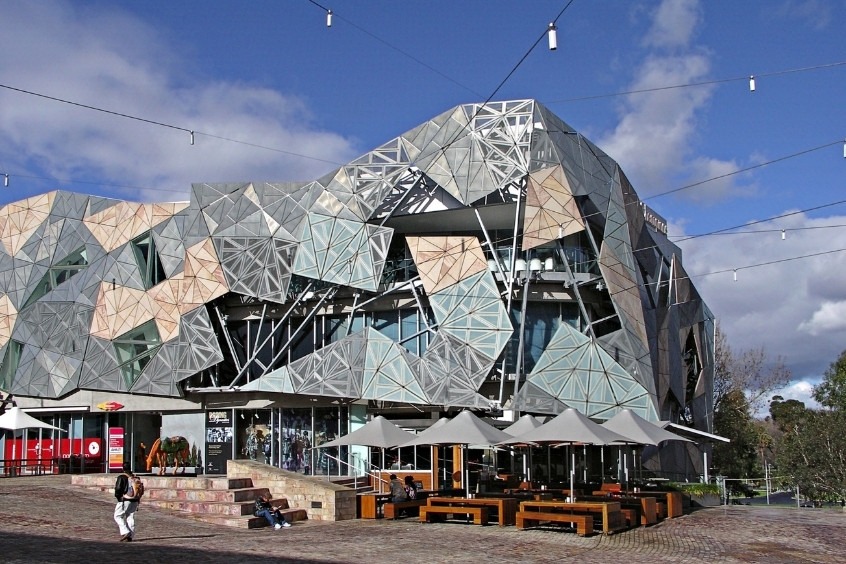 Federation Square trái tim văn hóa Melbourne