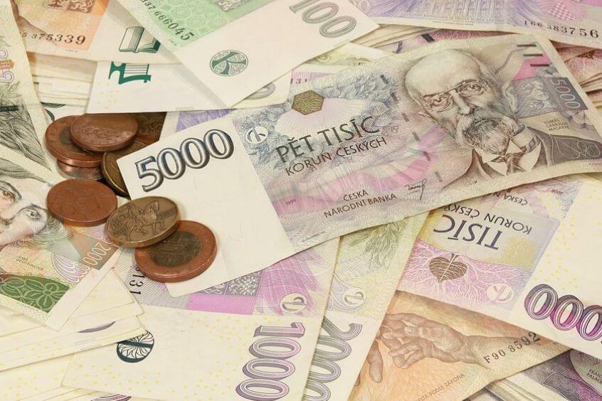 Đồng koruna Séc là đồng tiền chính thức của Cộng hòa Séc