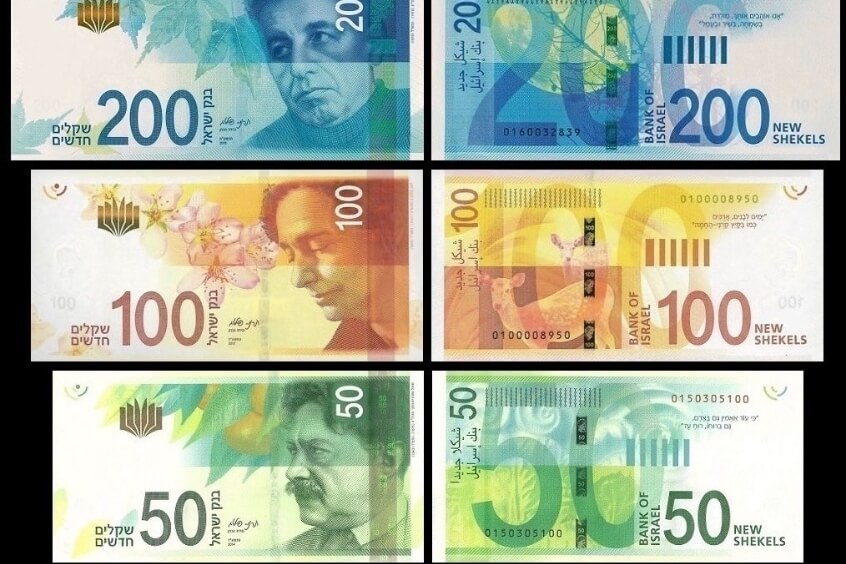 Đơn vị tiền tệ ở Israel là Shekel mới (ILS)