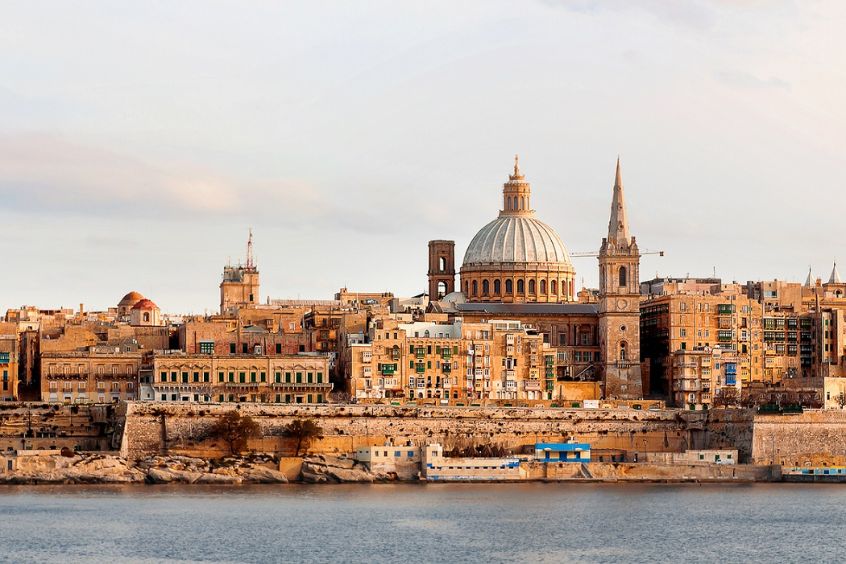 Valletta là thủ đô của Malta 