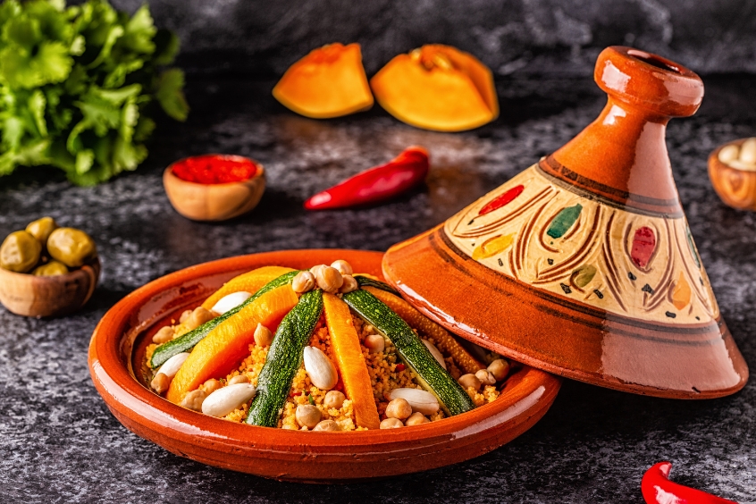 Tagine - Món ăn truyền thống Morocco thể hiện rõ nét đặc trưng của ẩm thực nơi đây