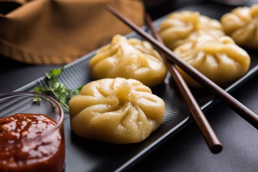 Momo  là món ăn rất phổ biến trong ẩm thực Tây Tạng