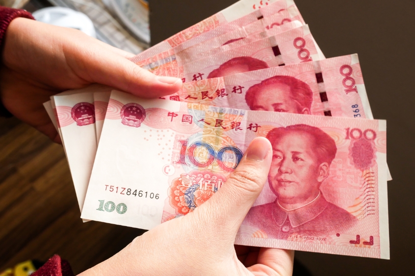 Đơn vị tiền tệ Nhân dân tệ được lưu hành tại Tây Tạng 