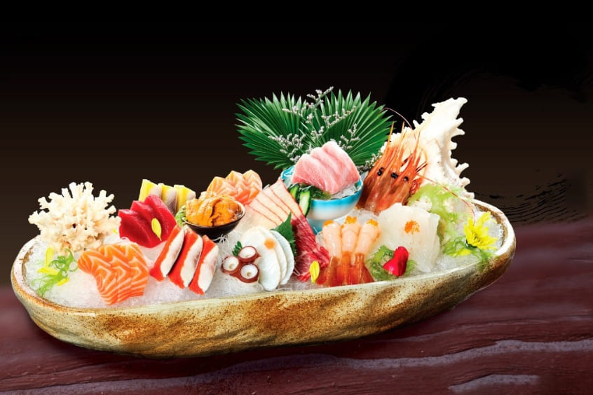 Vị biển tươi ngọt trong từng lát Sashimi