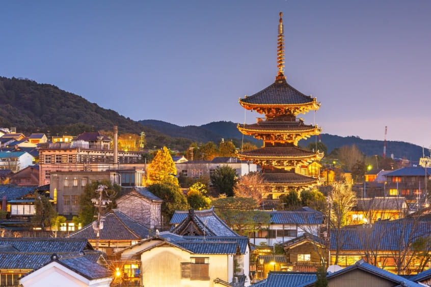 Vẻ đẹp truyền thống và cổ kính của Kyoto 