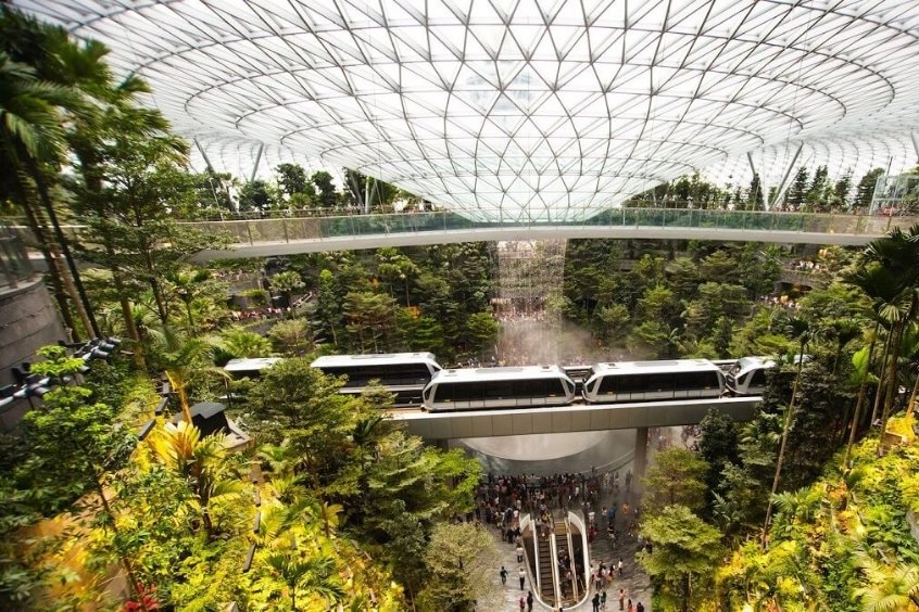 HSBC Rain Vortex Singapore