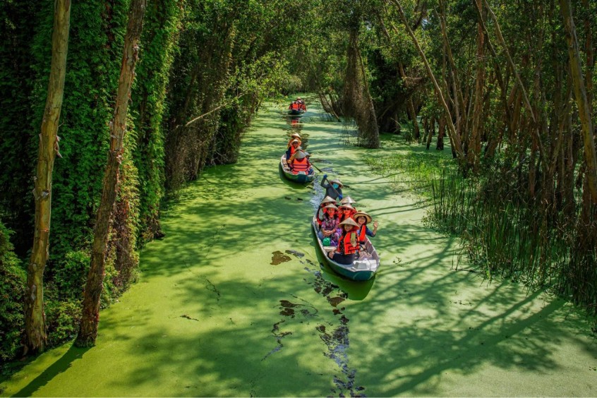 trải nghiệm sông nước và miệt vườn Bến Tre