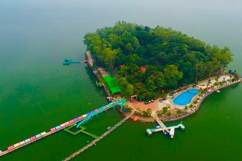 Tour du lịch Đảo Ó hồ Trị An 1 ngày