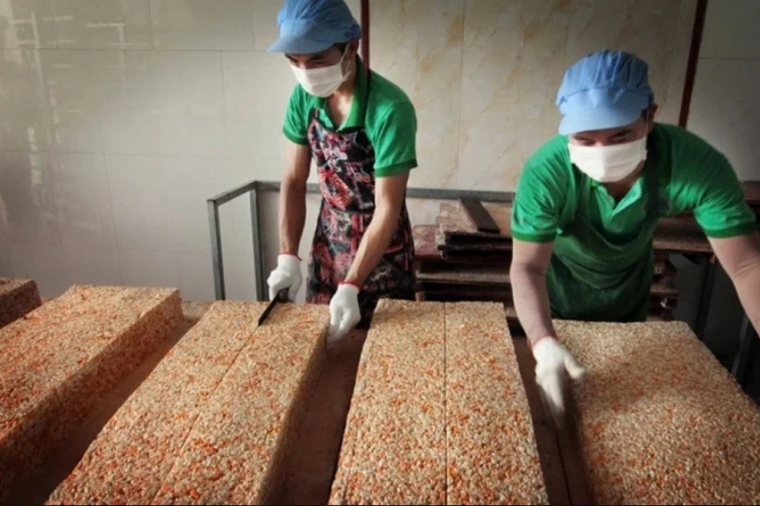 Làng nghề bánh cáy Thái Bình